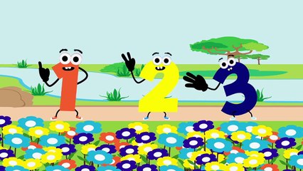 One Two Three Song! | Fun Numbers Song for Kids 🎶