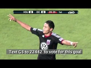 Week 26 Goal of the Week Nominee: Andy Najar
