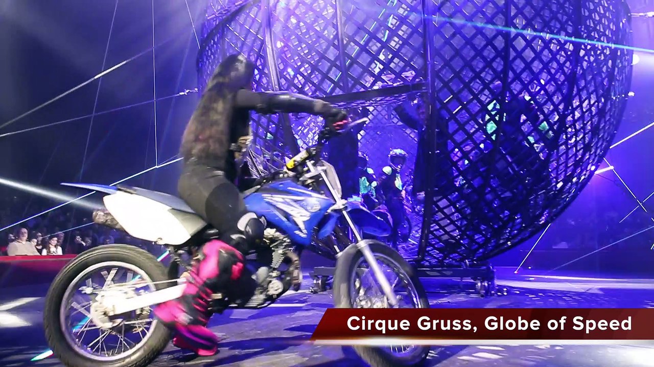 Cirque Arlette Gruss à Bordeaux : l'incroyable "globe of speed"