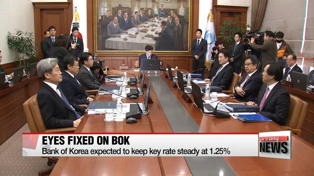 BOK expected to keep key rate steady, but cut growth outlook for 2017
