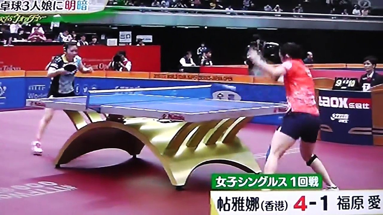 卓球JAPAN OP石川選手 福原選手が不調の中伊藤美誠選手[15]敗れたものの手応え有ったと喜びの声-T8MEmmx2siw
