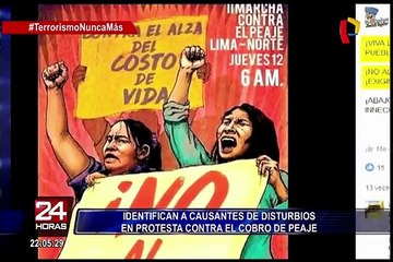 Causantes de la violencia en Puente Piedra fueron identificados