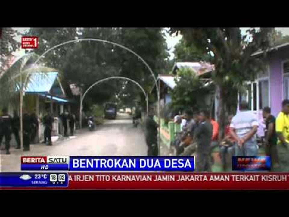 Antisipasi Bentrok Susulan, TNI Polri Berjaga di Maluku Tengah