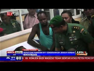 Bupati Tolikara Didampingi Pangdam XVII Cenderawasih Jenguk Korban Tolikara