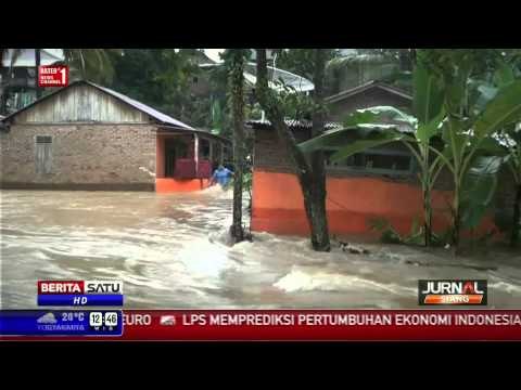 Hujan Deras, Puluhan Rumah di Lubuk Linggau Terendam Banjir