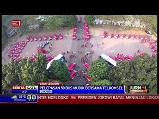 Telkomsel Sediakan 50 Bus Mudik Gratis