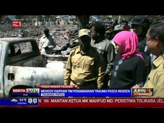 Mensos Tinjau Lokasi Insiden dan Pengungsian di Tolikara