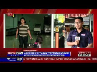 Arus Balik di Bandara Soetta Terpantau Normal