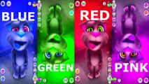 Learn Rainbow Colors with My Talking Tom Cat Colors Reaction Compialtion