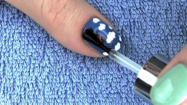 How To Make Nail Art Designs Nail Tutorial Using Toothpick as a Dotting Tool_2017