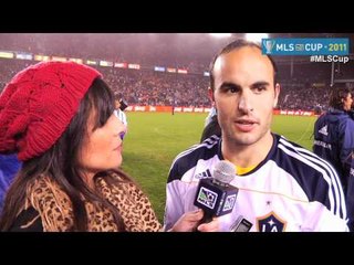 MLS Cup Post-Game: Landon Donovan 1-on-1