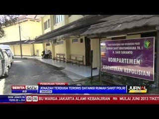 Keluarga Jenazah Terduga Teroris Datangi Rumah Sakit Polri