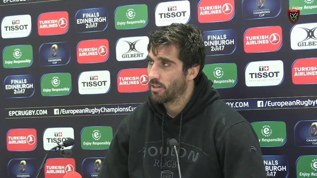 Avant-match Toulon-Sale : Juan Martin Fernandez Lobbe