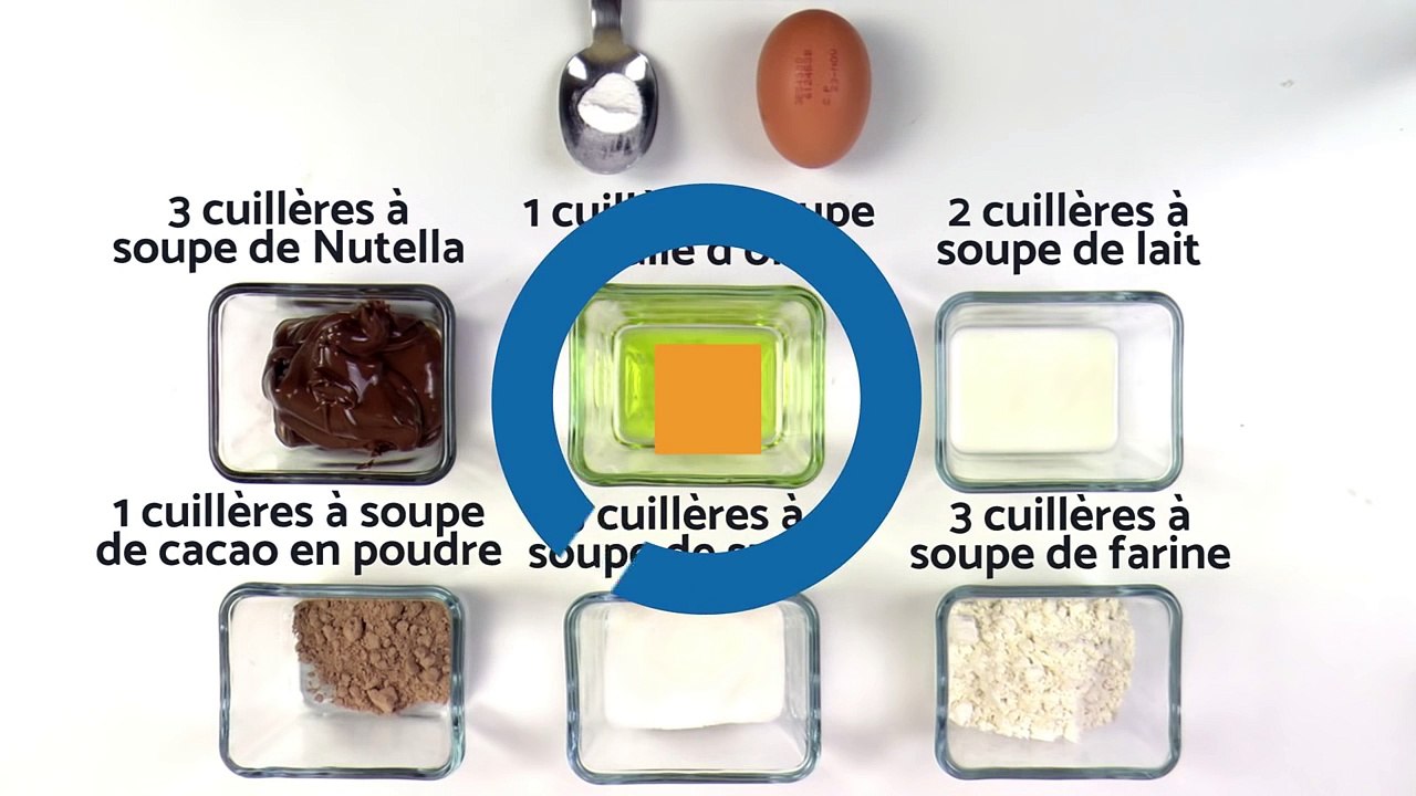 Recette gourmande - mug cake au Nutellla-18OmK7uQCrM