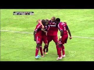 GOAL: Oduro stretches to level it for Fire