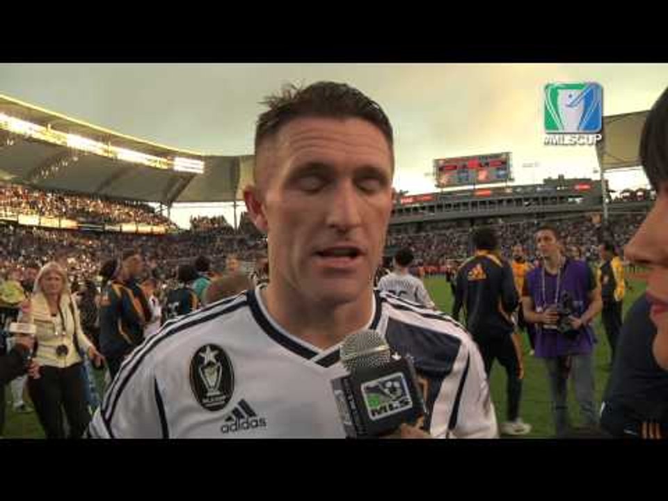 Robbie Keane MLS Cup POSTGAME: Keane reacts to 2nd straight MLS Cup win
