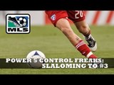 Slalom dribbling to #3 - Power 5 Control Freaks