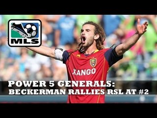Beckerman rallies RSL to #2 - Power 5 Generals
