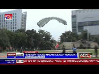 Penerjun Payung Malaysia Salah Mendarat