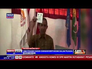 Lima Pasang Cagub dan Cawagub Maluku Bertarung Dalam Pilkada