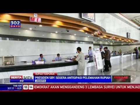 Presiden SBY Segera Antisipasi Pelemahan Rupiah