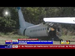 Kotak  Hitam Diserahkan Kepada KNKT