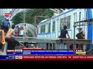 Pemprov DKI Datangkan Contoh Kereta Monorel China