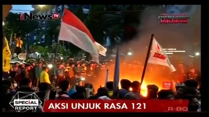Demo Mahasiswa di Depan Istana Presiden Sempat Ricuh