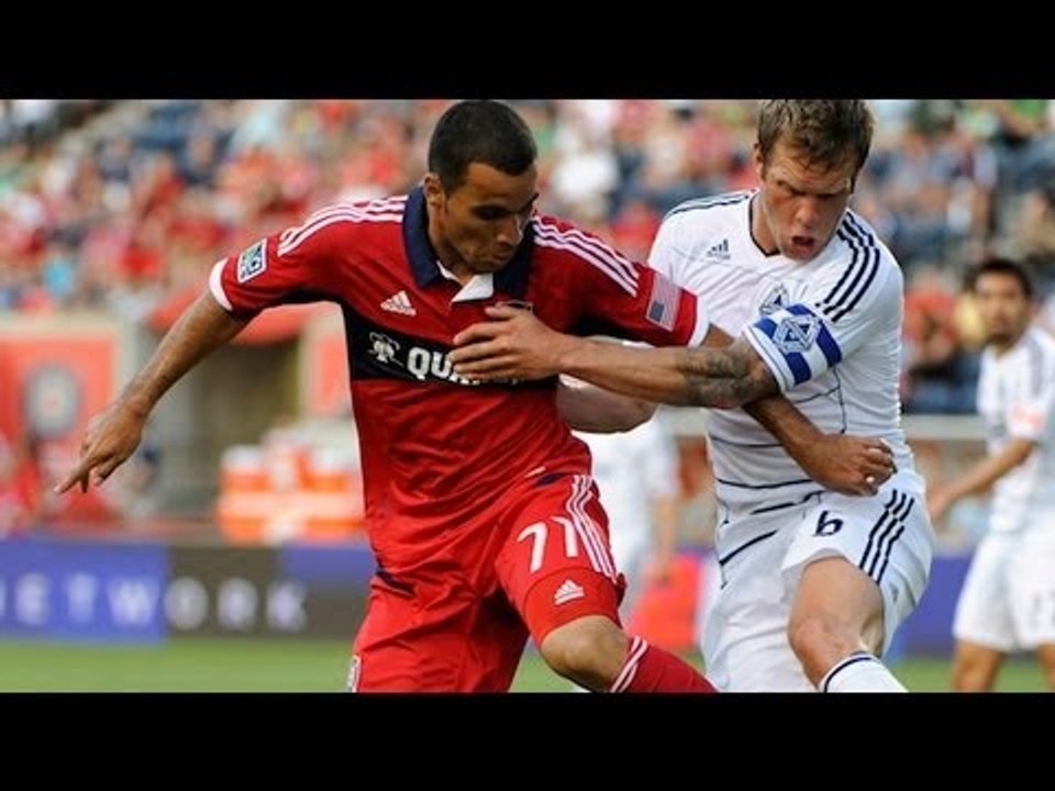 HIGHLIGHTS: Chicago Fire vs Vancouver Whitecaps. MLS July 14th, 2012