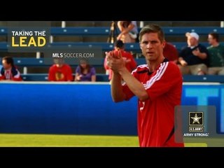 Logan Pause of the Chicago Fire in "Taking the Lead" pres. by U.S. Army