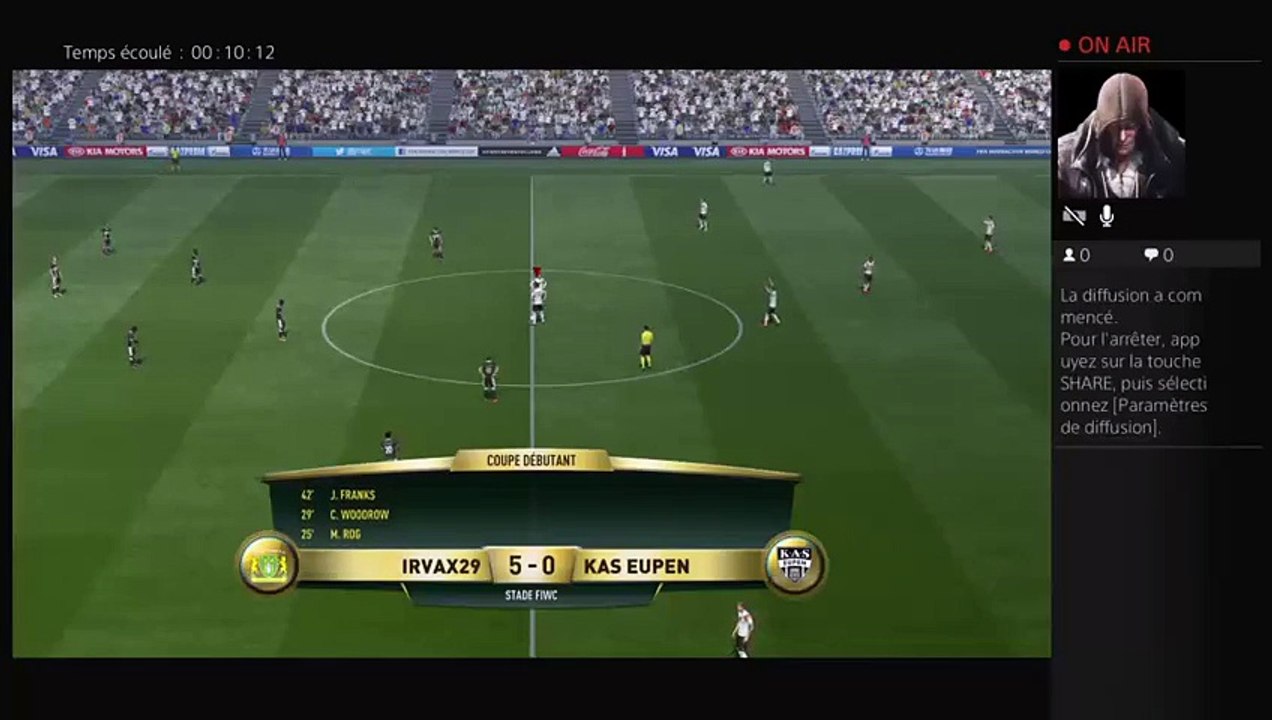Diffusion PS4 en direct de imlc2002