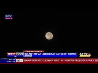 Bulan di Posisi Terdekat dengan Bumi