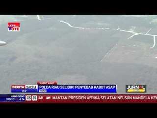 Polda Riau Selidiki Penyebab Kabut Asap