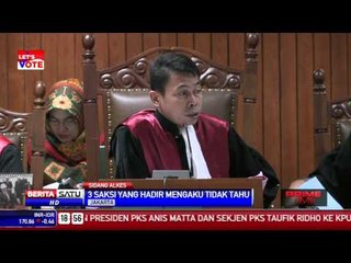 3 Saksi Terkait Proyek Alat Kesehatan Flu Burung Mengaku Tidak Tahu