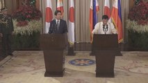 Abe y Duterte acuerdan combatir juntos el terrorismo yihadista y las drogas