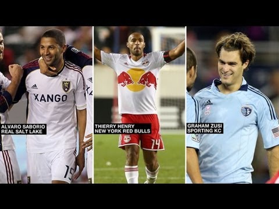 Thierry Henry, Alvaro Saborio, Graham Zusi Top 3 MLS Performers Week 30