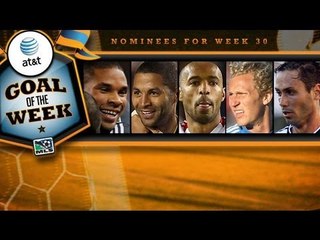AT&T Goal of the Week Nominees: Week 30, Henry, Johnson, Lenhart, Saborio, Sarvas