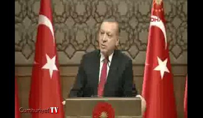 Erdoğan: Silahlı teröristle doları olan terörist arasında fark yok