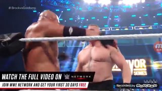 WWE | Brock lesnar vs Goldberg |wwe Survivor Series 2017