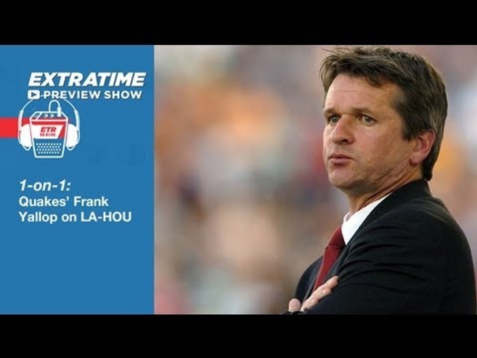 Frank Yallop previews MLS Cup -  PREVIEW SHOW