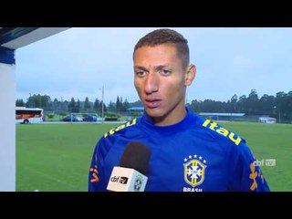 Seleção Sub-20: Richarlison fala de seus três gols e uma assistência