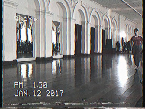 Gosha Rubchinskiy x Adidas for Fall/Winter 2017, in Kaliningrad, Russia.