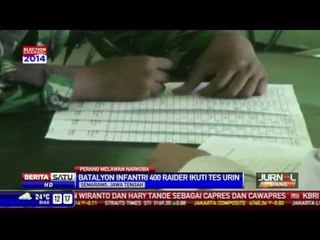 Batalyon Infantri 400 Raider Ikuti Tes Urin