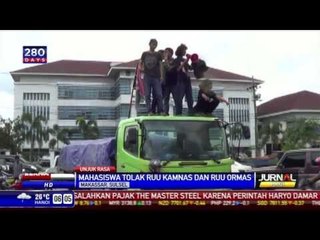 Mahasiswa Tolak RUU Kamnas dan RUU Ormas