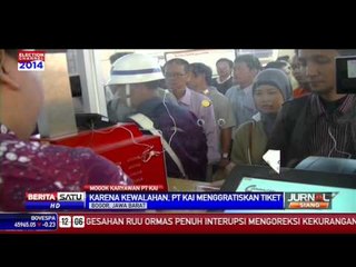 Tak Terlayani Penumpang Menumpuk di Stasiun Bojong Gede