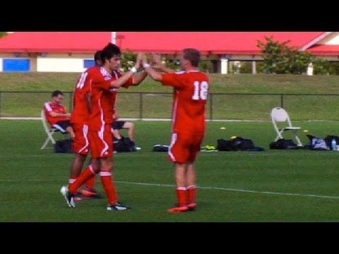 GOAL: John Stertzer scores first of 2013 Combine | MLS Combine