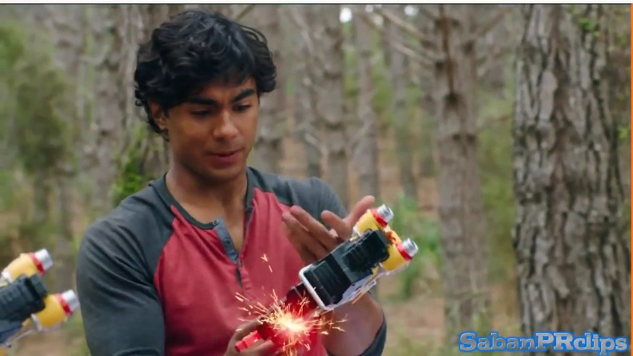 Power Rangers Dino Charge - Powers from the past - Red and Pink Morph 1-cbrg2it0qFg