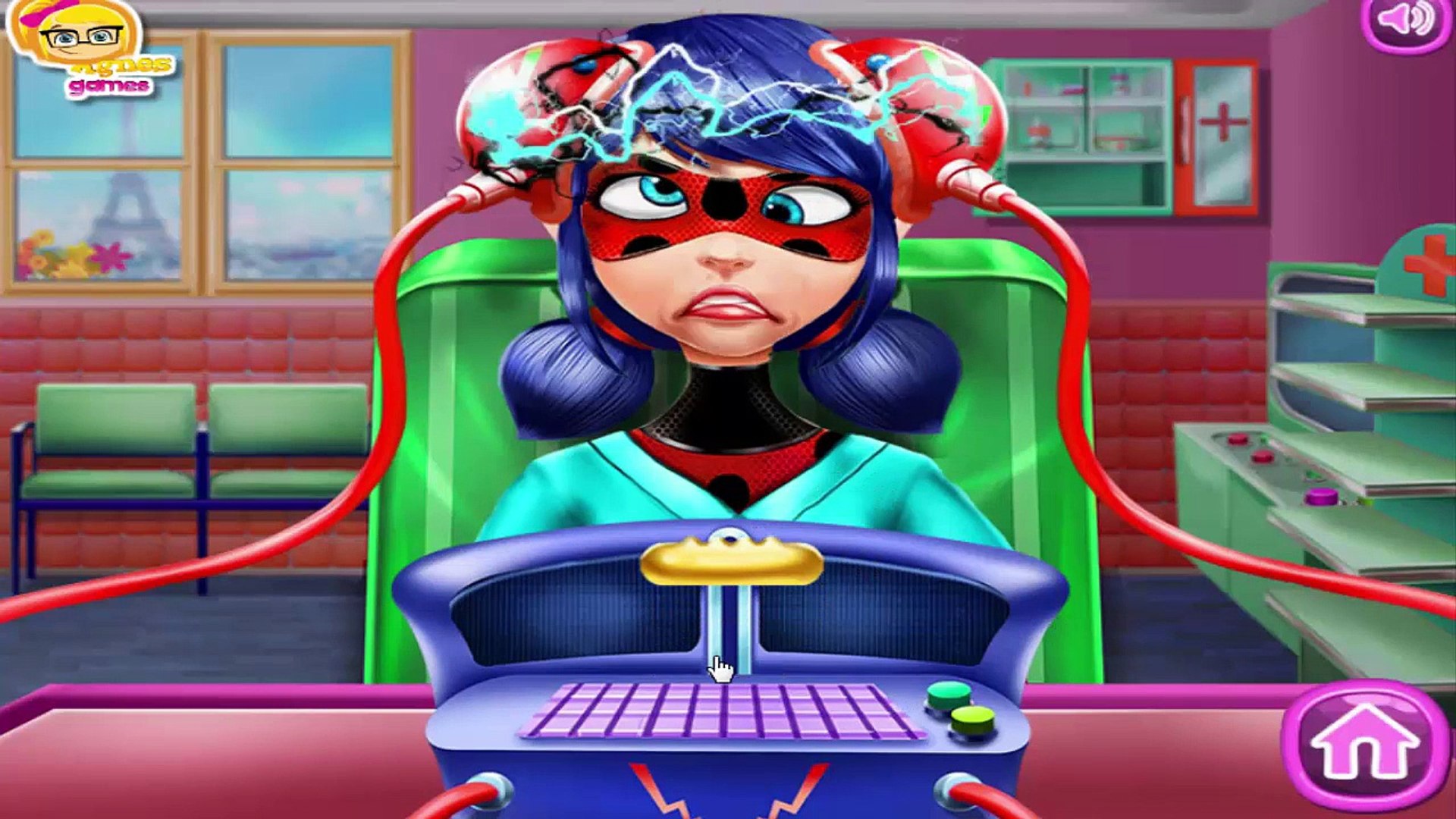 Miraculous Ladybug Brain Doctor Animation Video - Ladybug and Cat Noir Games