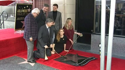 Amy Adams receives star on Hollywood Walk of Fame