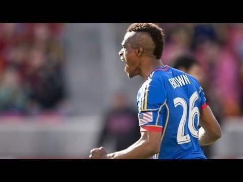 GOAL: Deshorn Brown opens his MLS account | Real Salt Lake vs Colorado Rapids
